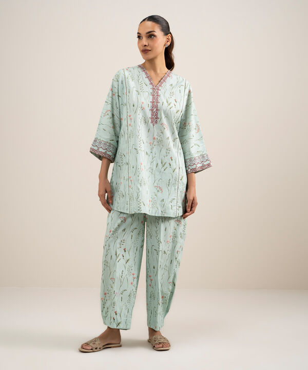 2 Piece - Printed Lawn Suit