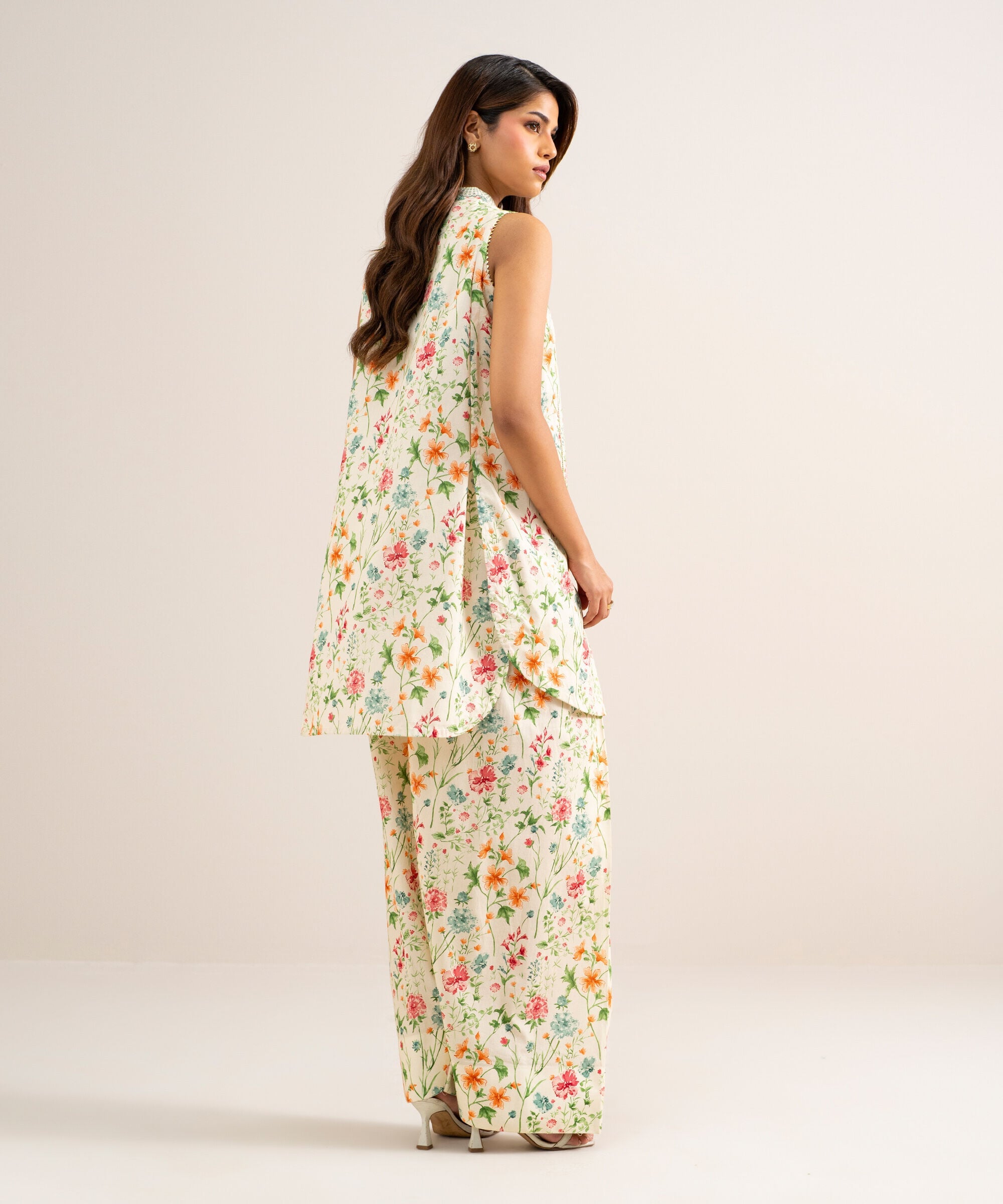 2 Piece - Printed Lawn Suit 0U2TDDS26V64