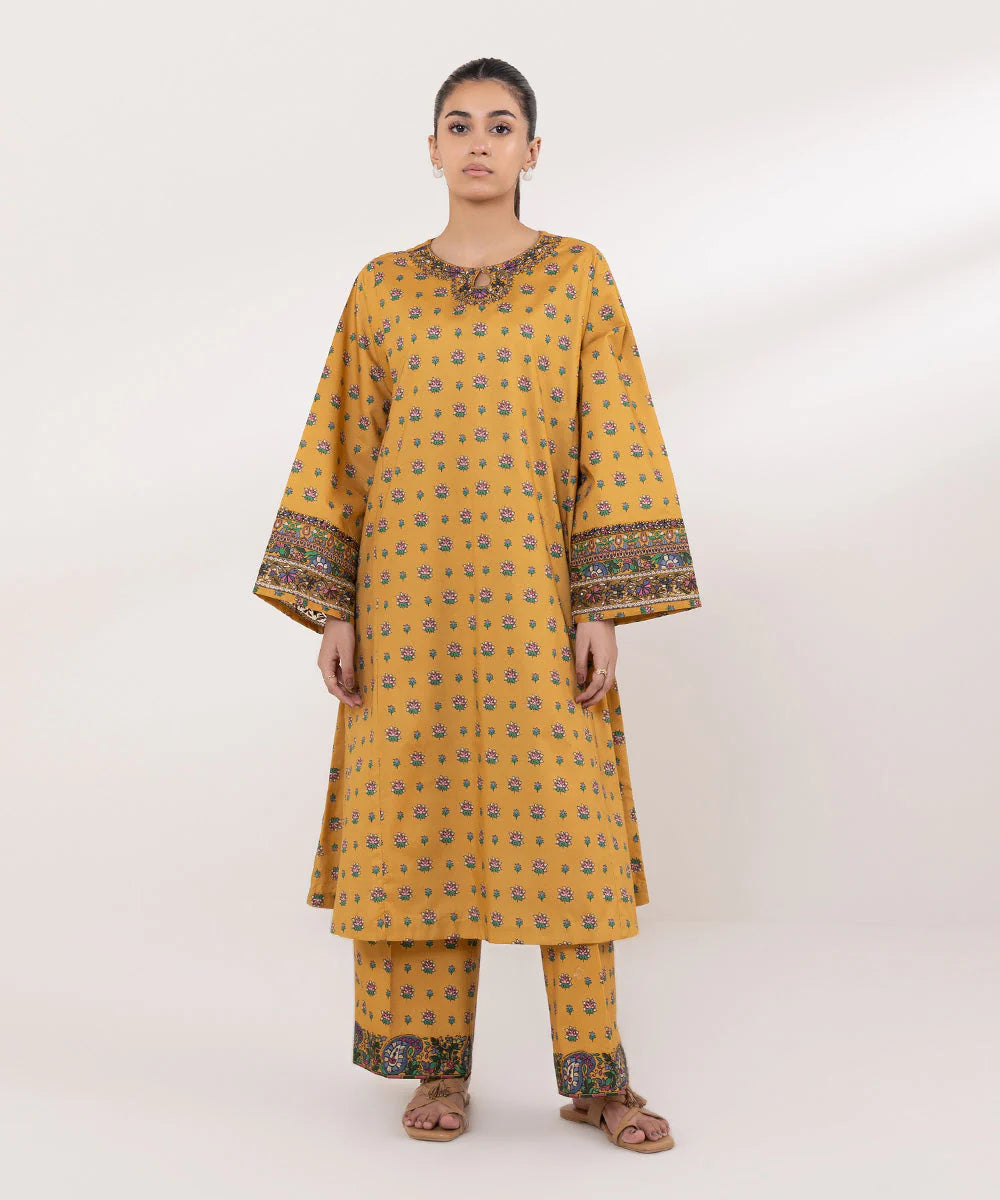 Sapphire 2 Piece Embroidered Lawn Suit 0U2TEDY24V53