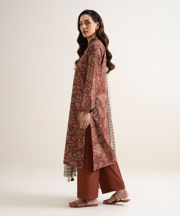 3 Piece - Printed Lawn Suit