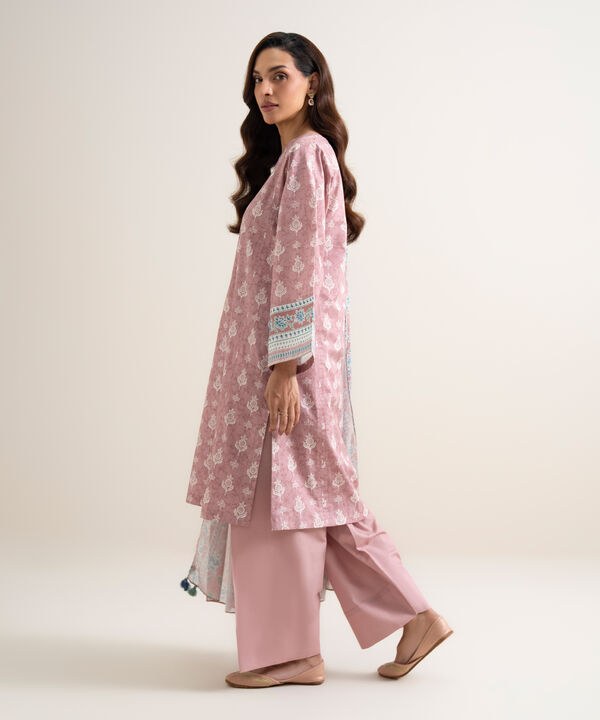 3 Piece - Printed Lawn Suit
