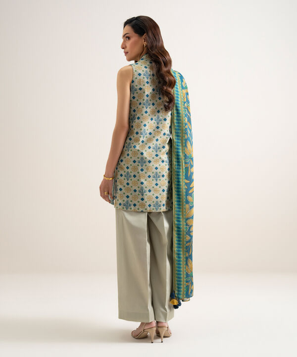 3 Piece - Printed Lawn Suit