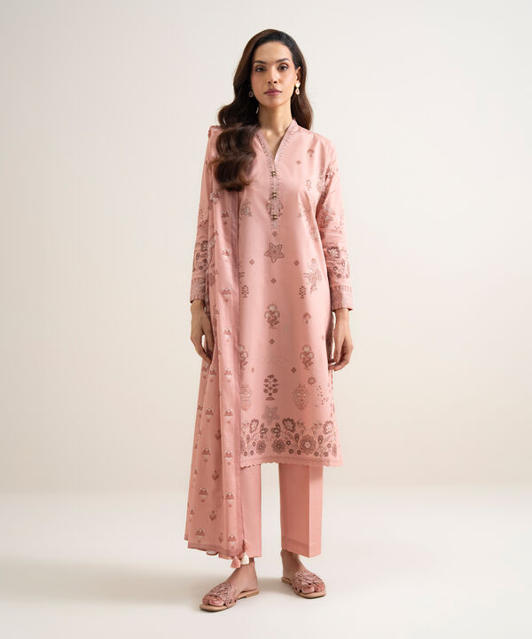 3 Piece - Printed Lawn Suit