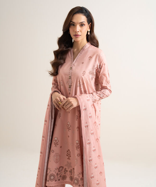 3 Piece - Printed Lawn Suit