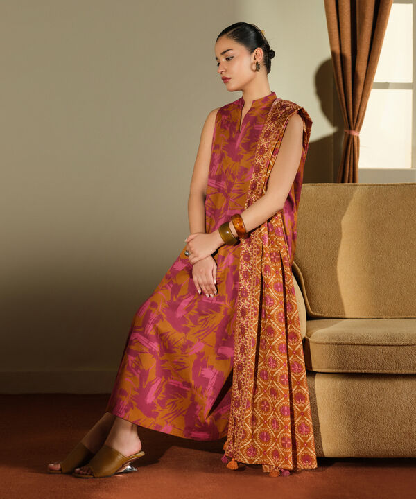3 Piece - Printed Lawn Suit