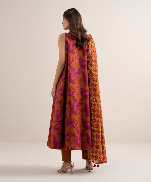 3 Piece - Printed Lawn Suit