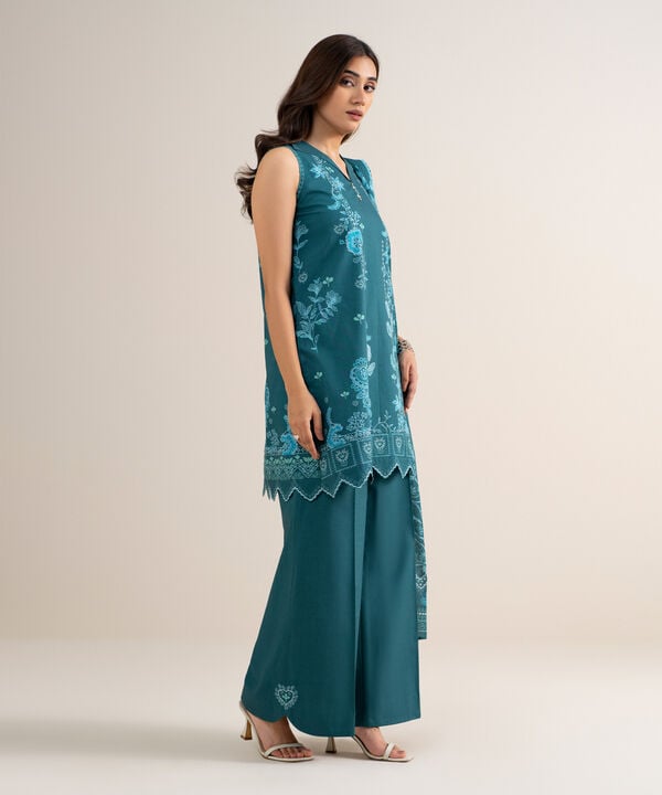 3 Piece - Printed Lawn Suit