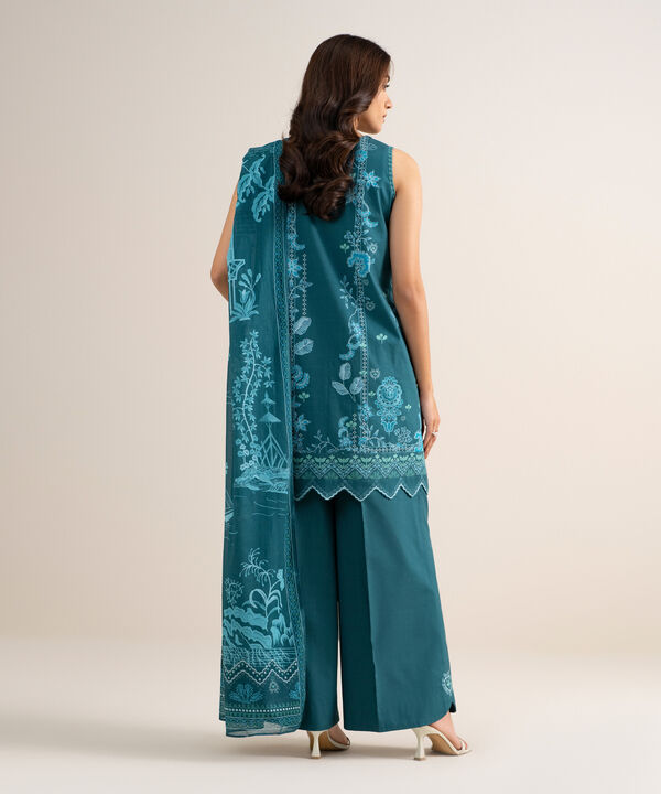 3 Piece - Printed Lawn Suit