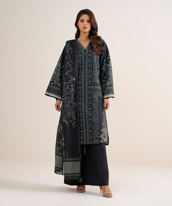 3 Piece - Printed Lawn Suit