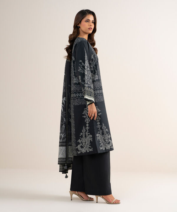 3 Piece - Printed Lawn Suit