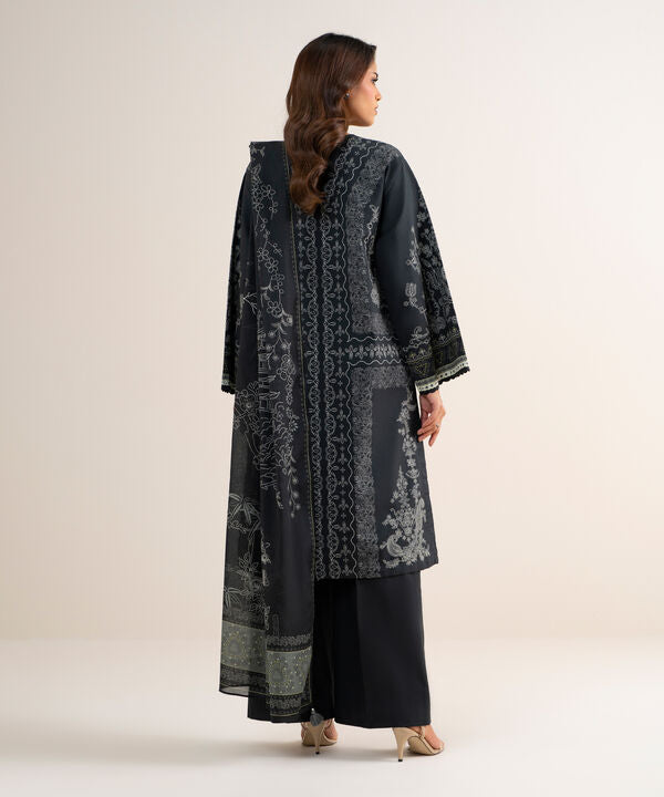 3 Piece - Printed Lawn Suit