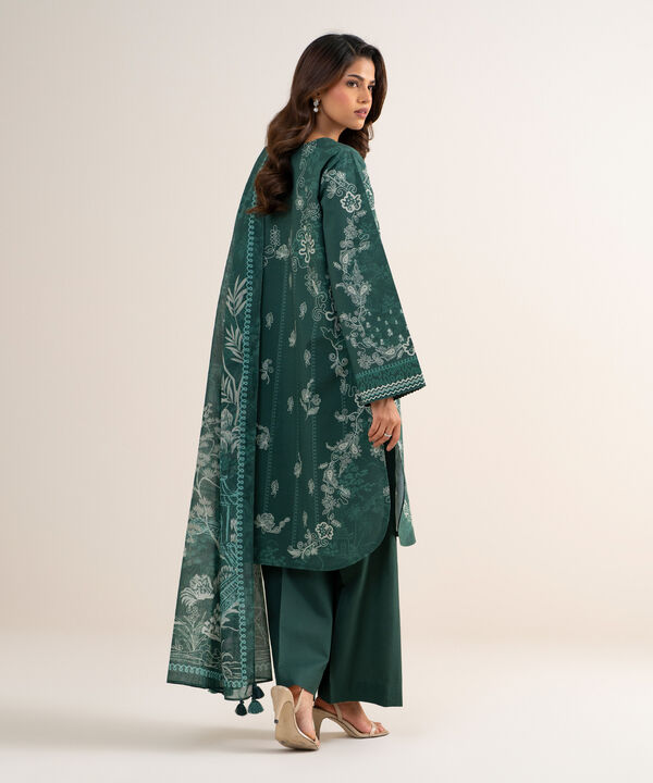 3 Piece - Printed Lawn Suit