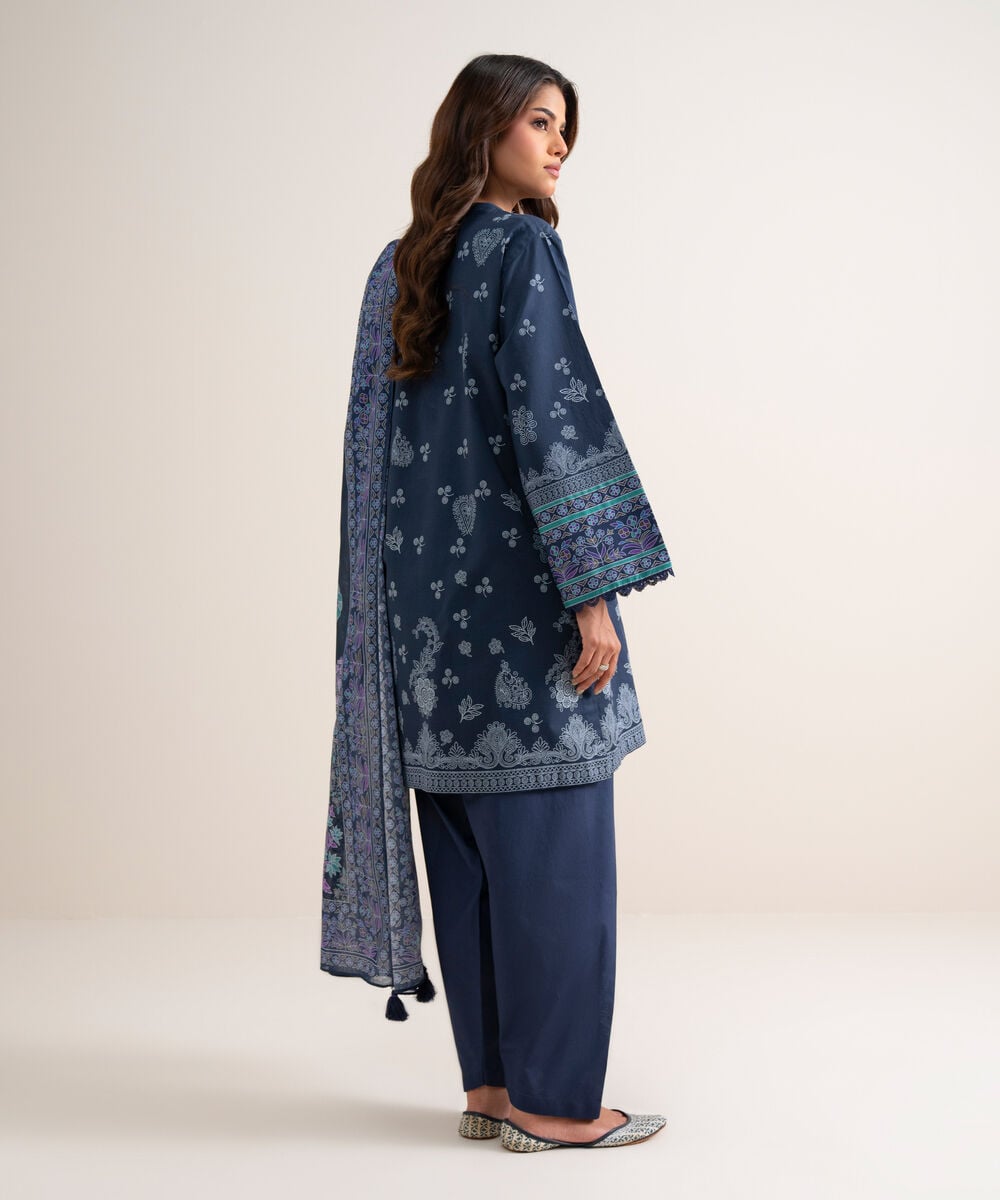 3 Piece - Printed Lawn Suit 0U3PDYS26V89