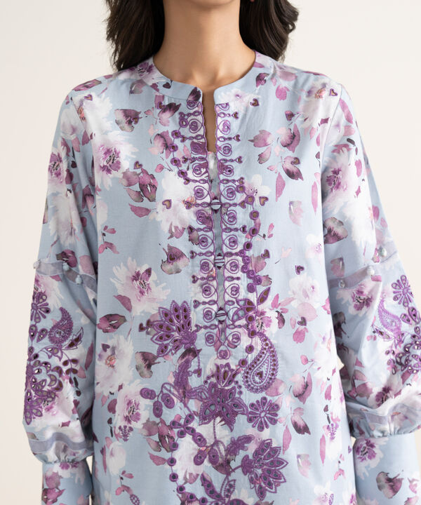 3 Piece - Embroidered Lawn Suit