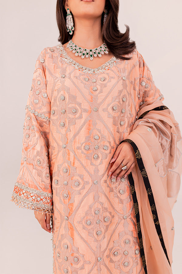 Nauratan | The Silk Series - Peach Sorbet