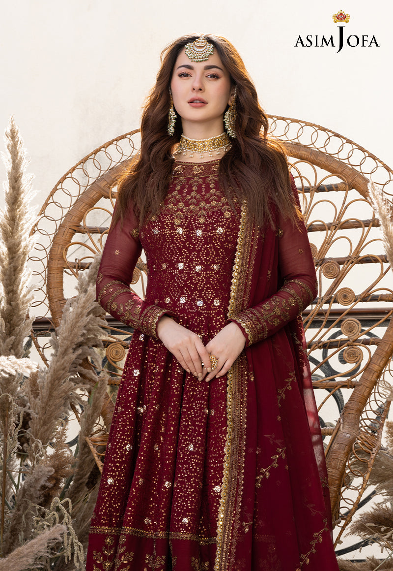 AJHJ-20 EMBROIDERED CHIFFON 3 PCS