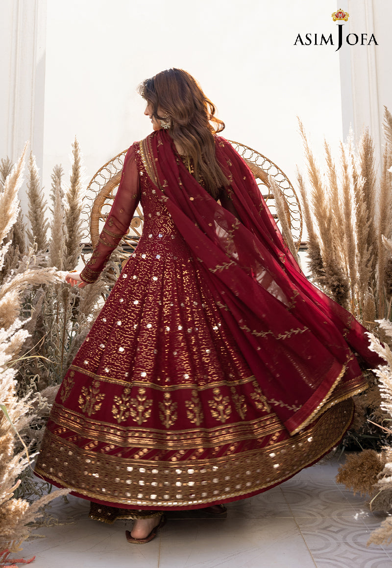 AJHJ-20 EMBROIDERED CHIFFON 3 PCS