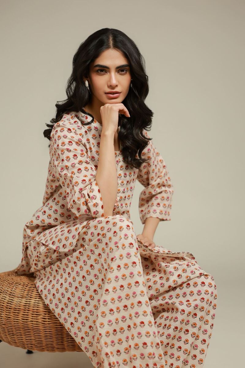 Floral Tapered Shalwar