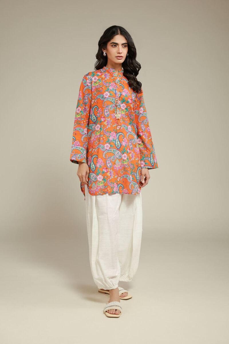 Floral Paisley Kurta