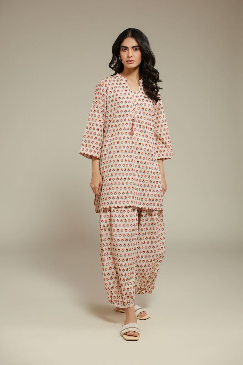 Floral Tapered Shalwar