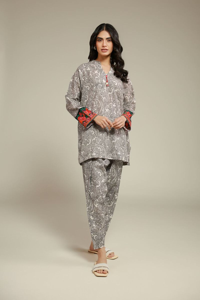 Tapered Paisley Shalwar