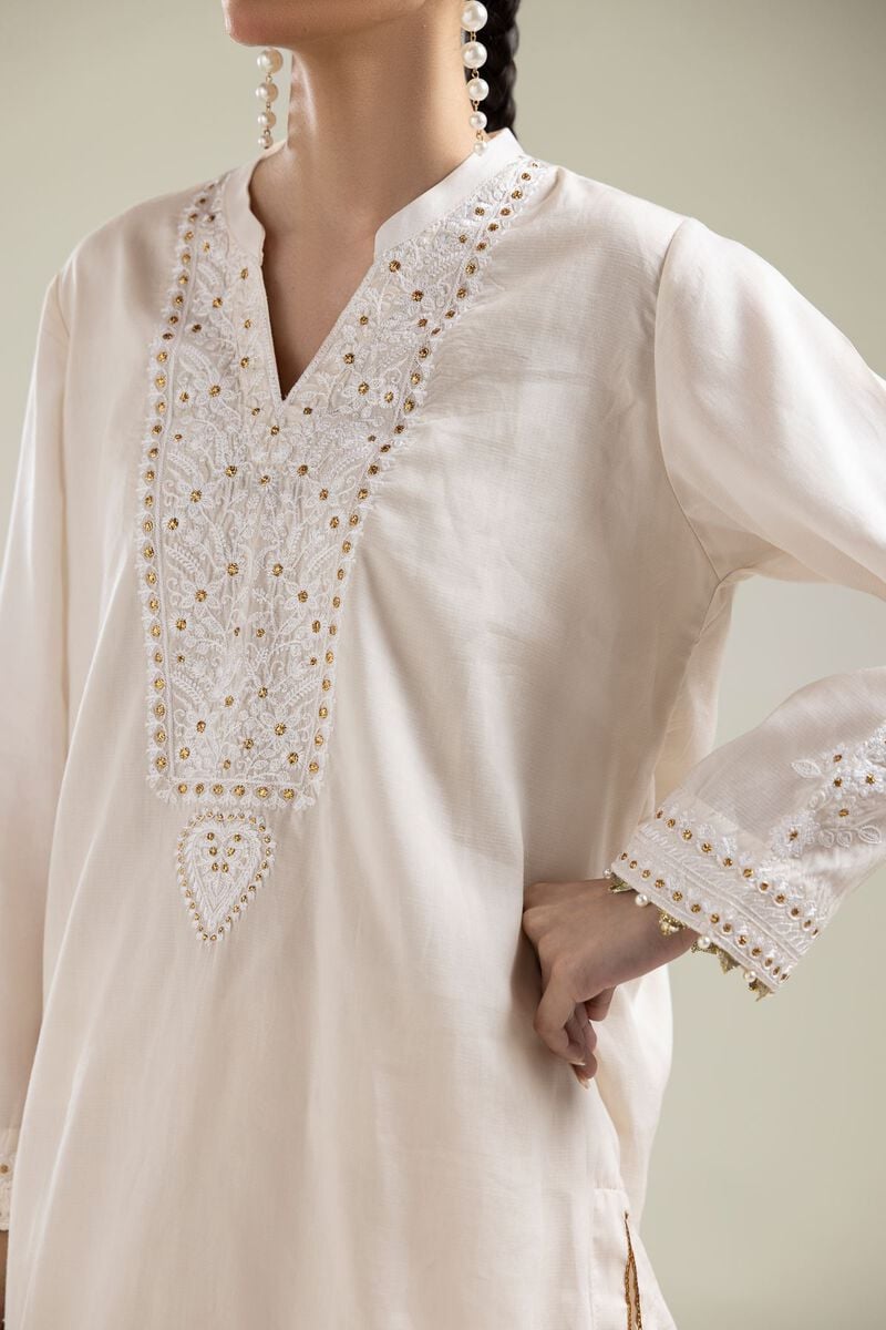 Short V-Neck Kurta