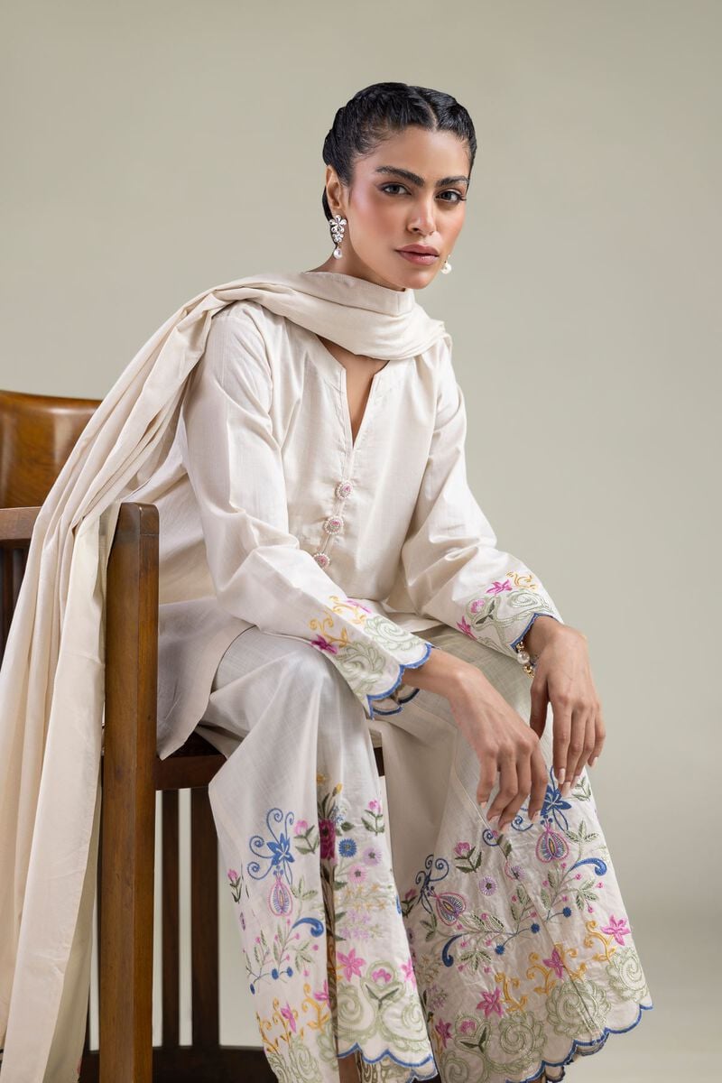 Floral Wide-Leg Pants