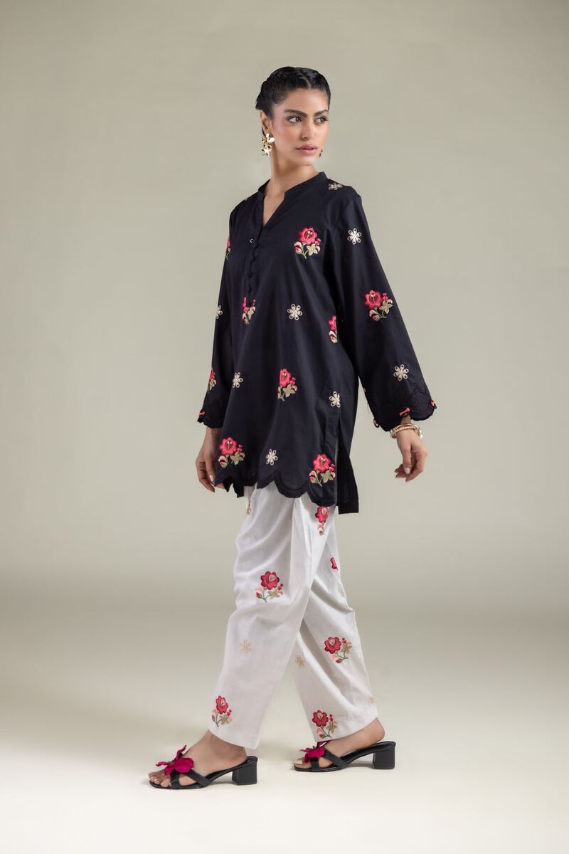 Floral Straight Shalwar