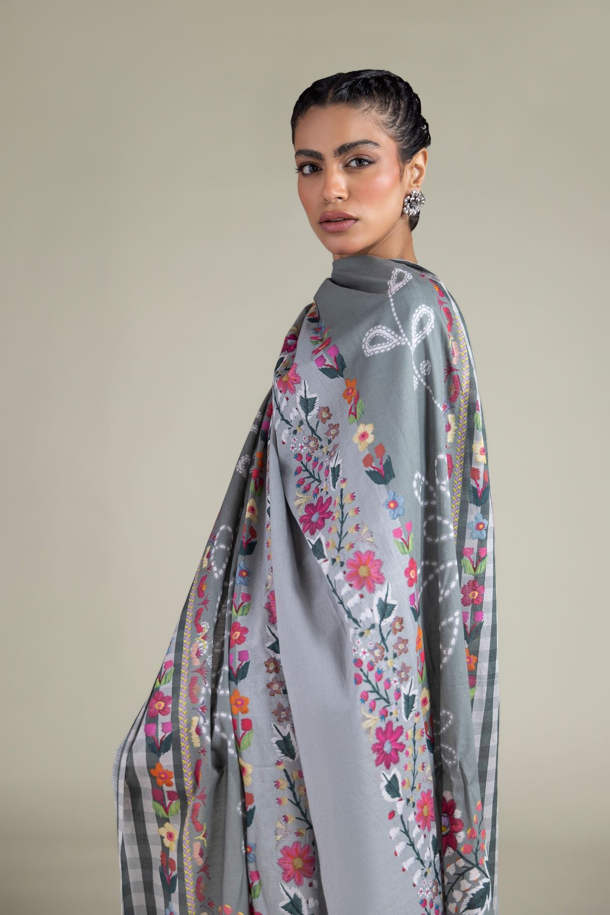 Floral Dupatta