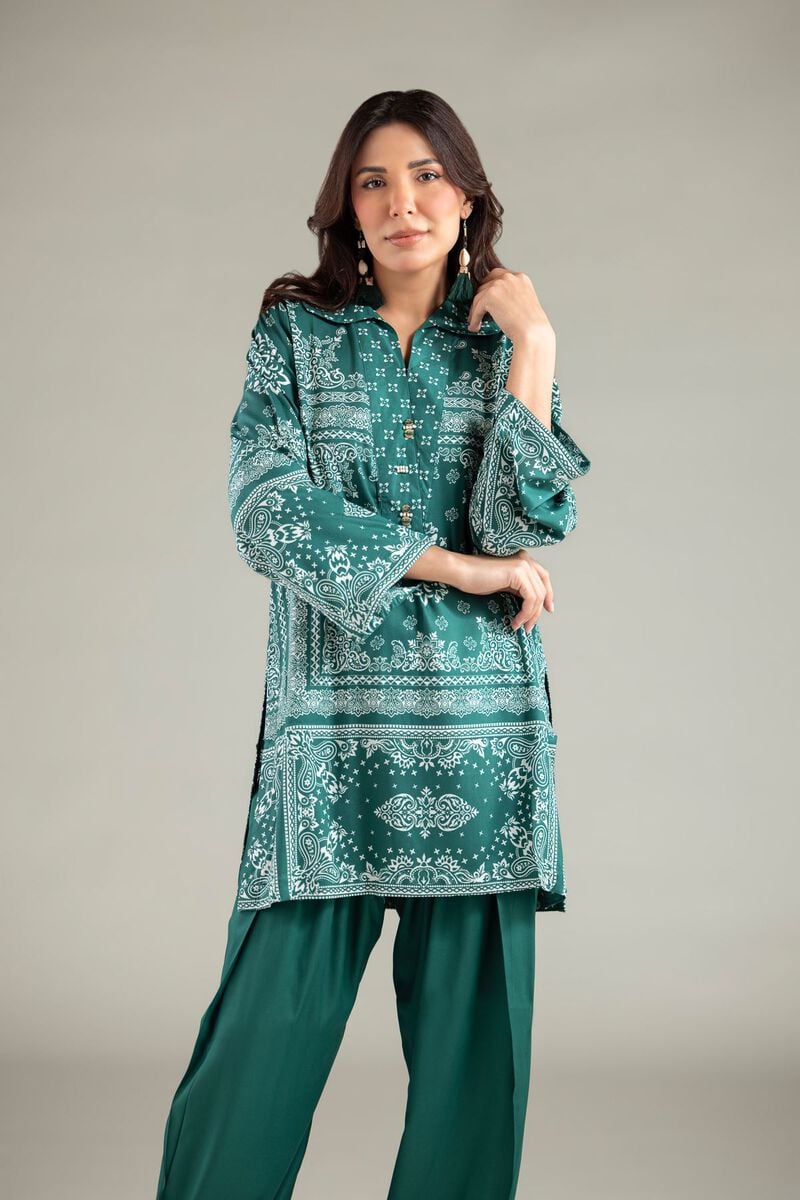 Solid Relaxed Shalwar