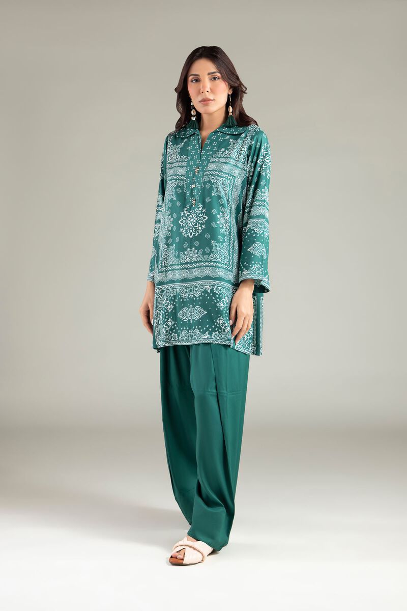 Solid Relaxed Shalwar