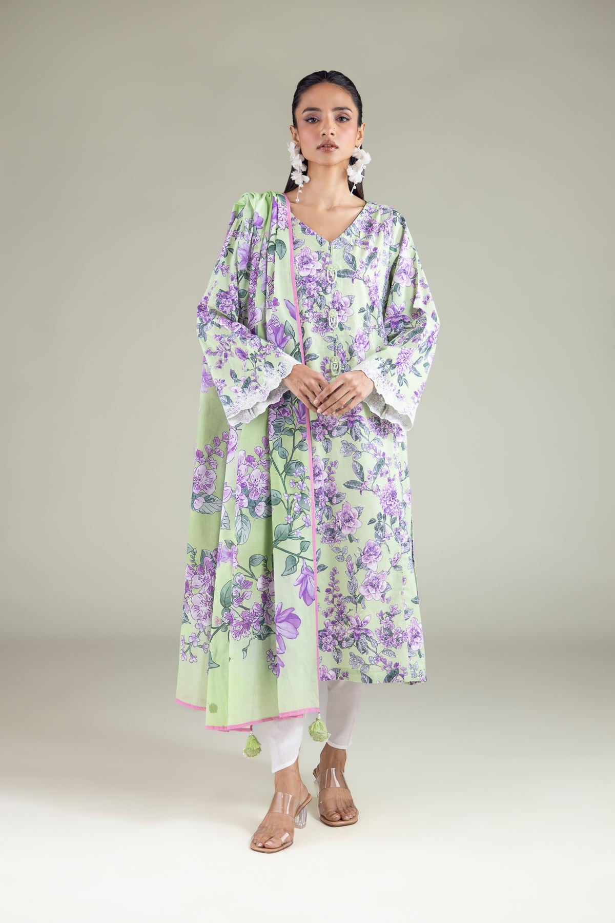 Solid Straight Shalwar