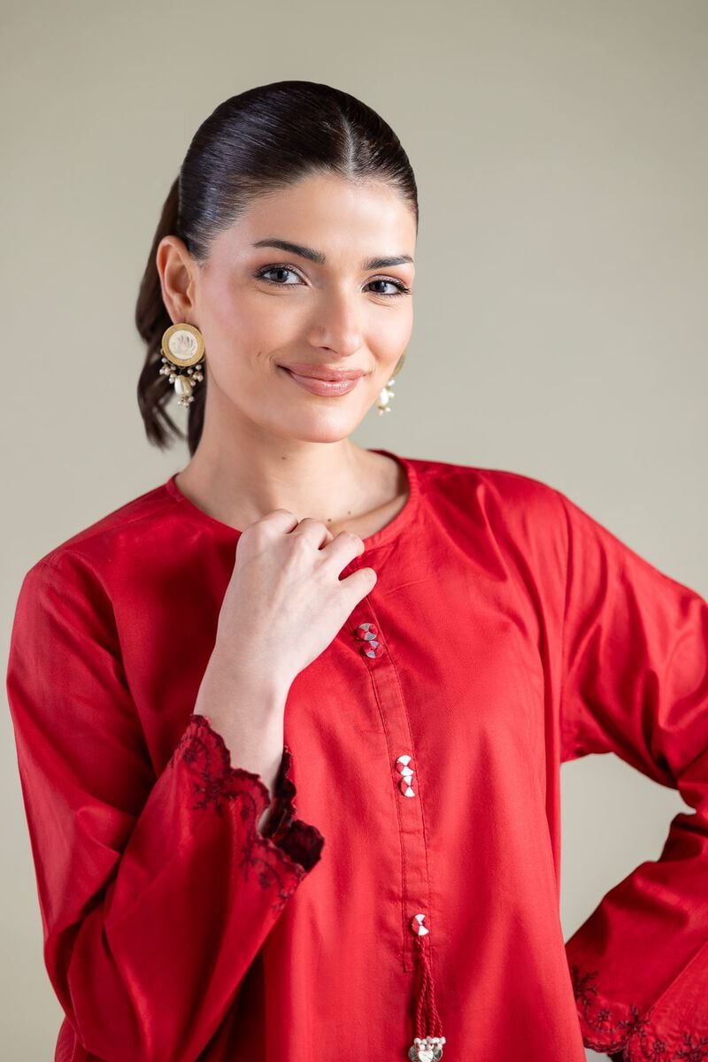 Short Solid Kurta