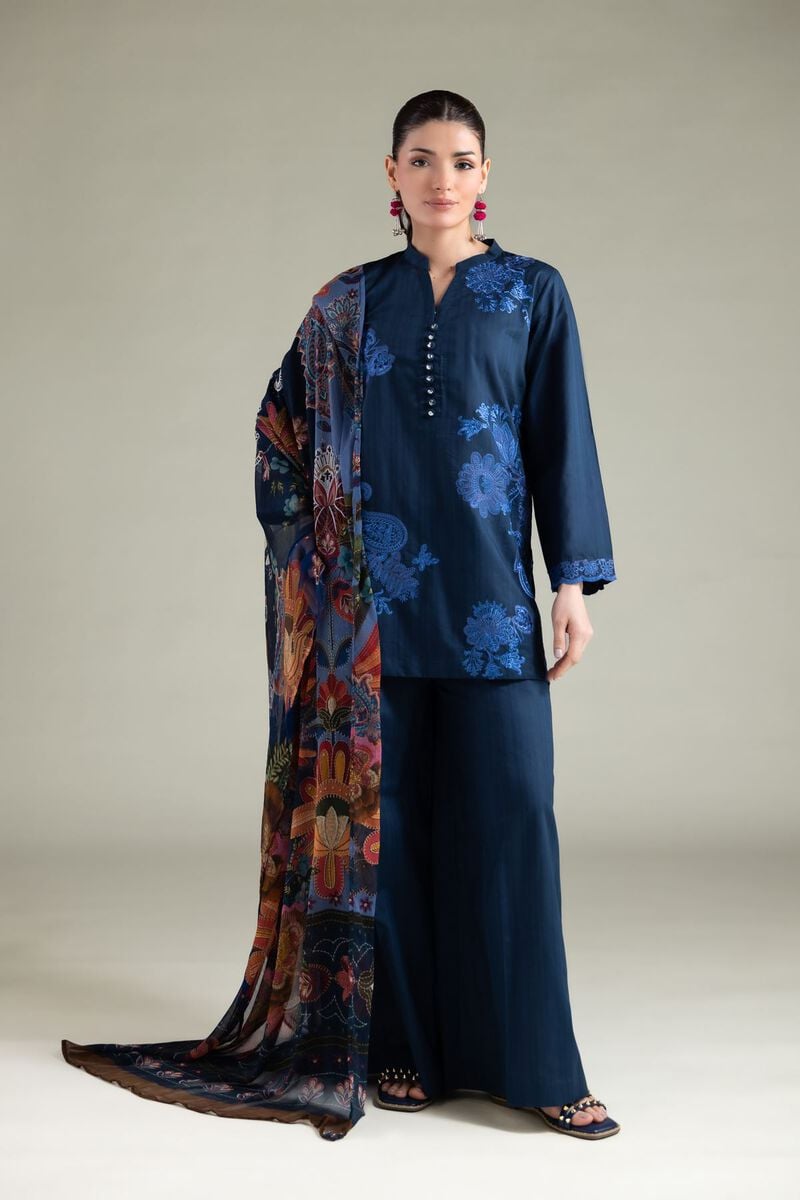 Floral Paisley Dupatta
