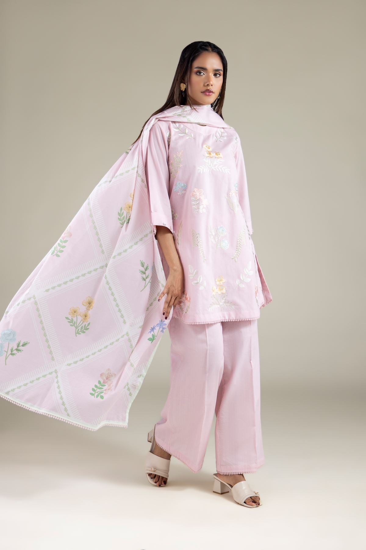Floral Dupatta