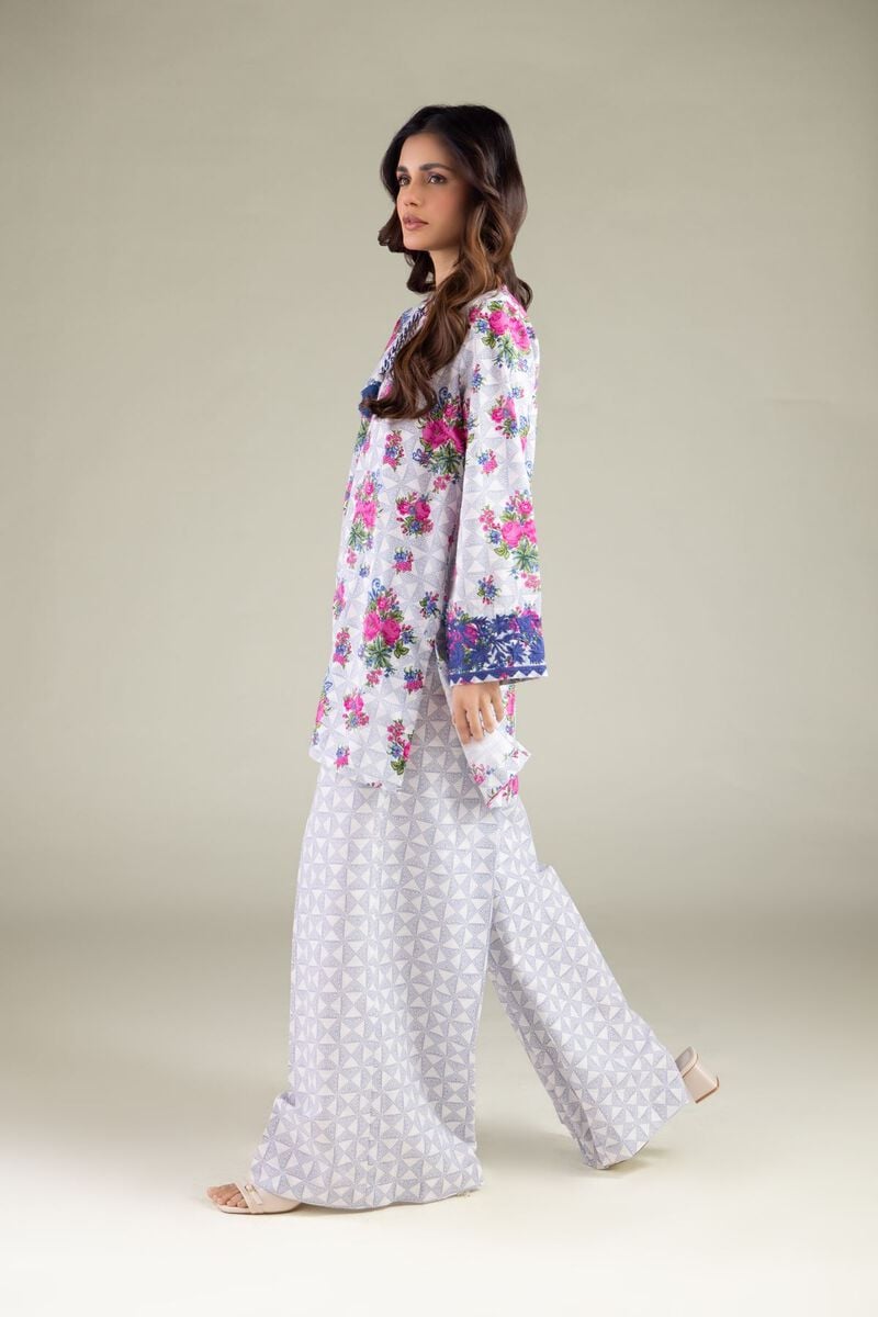 Geometric Tassel Kurta