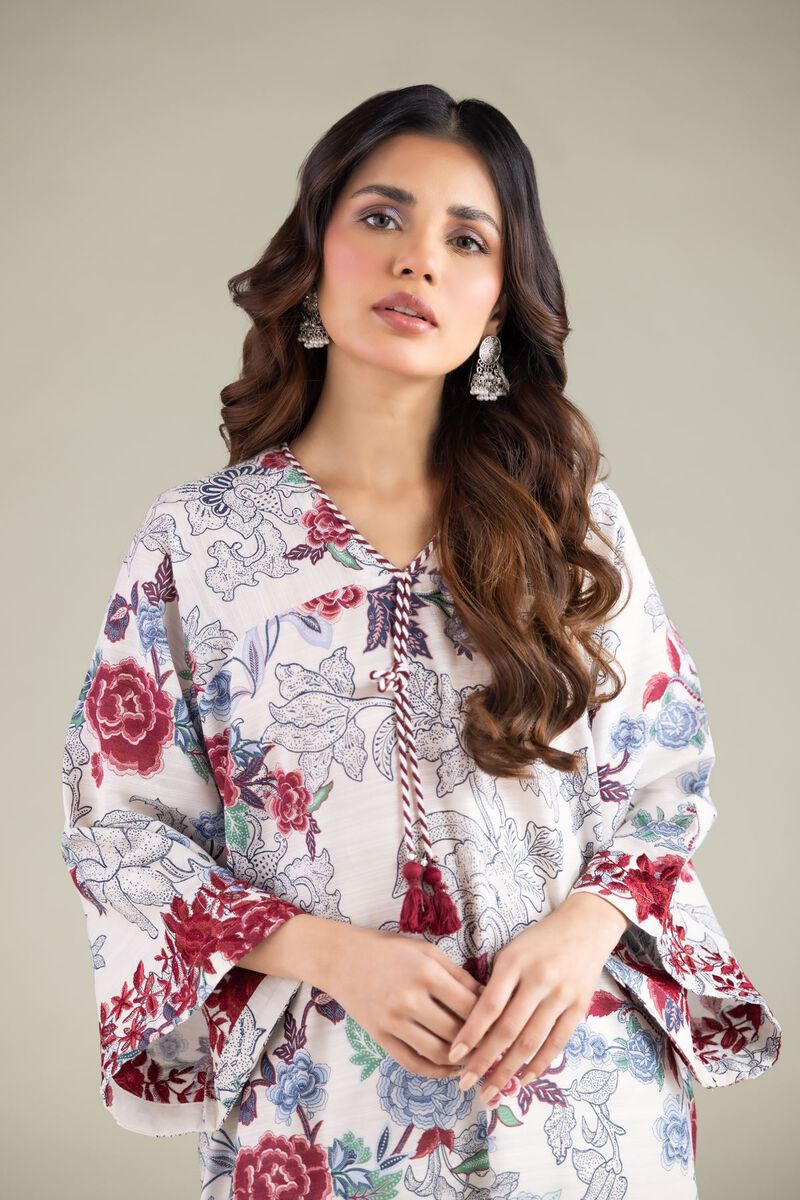 Floral Longline Kurta
