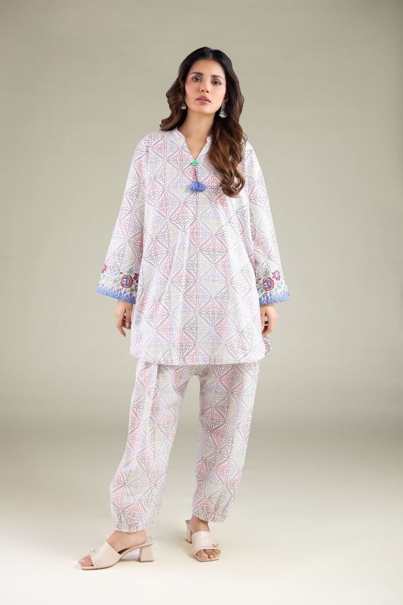 Geometric Tapered Shalwar
