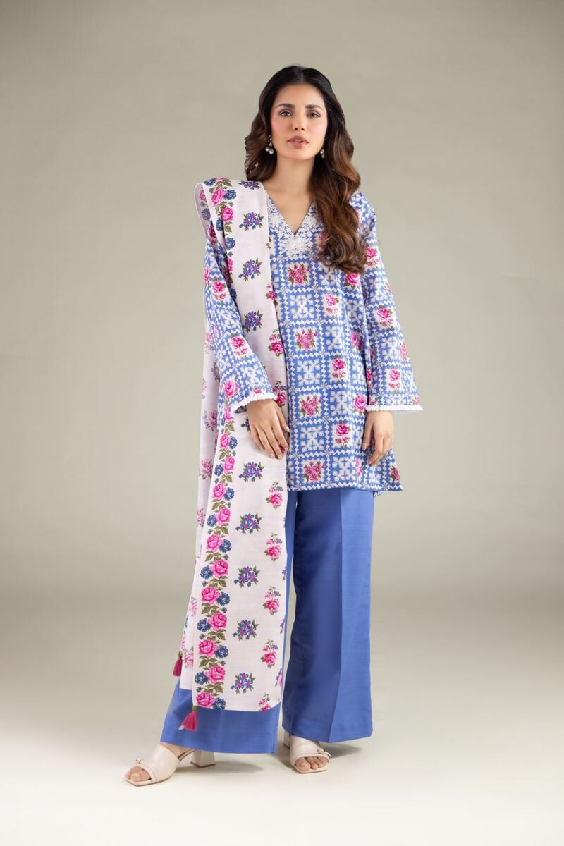 Summer Floral Dupatta