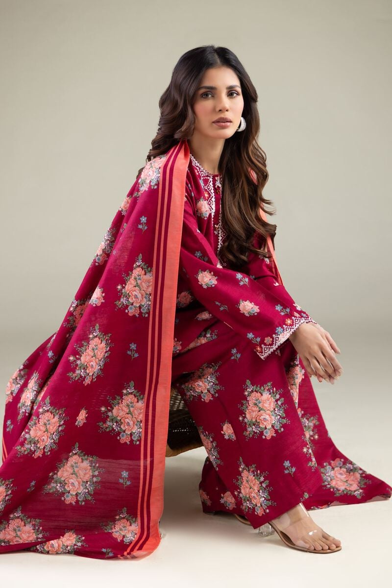 All-Season Striped Dupatta