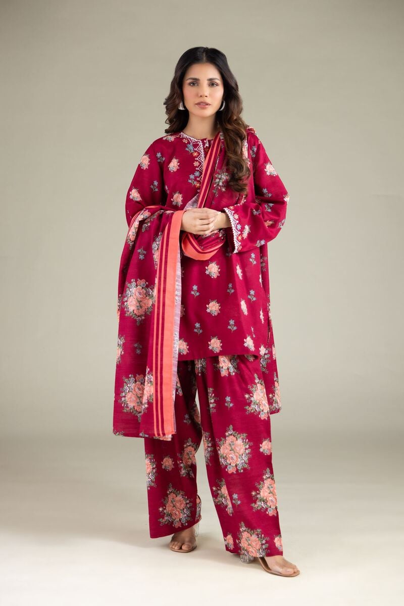 All-Season Striped Dupatta
