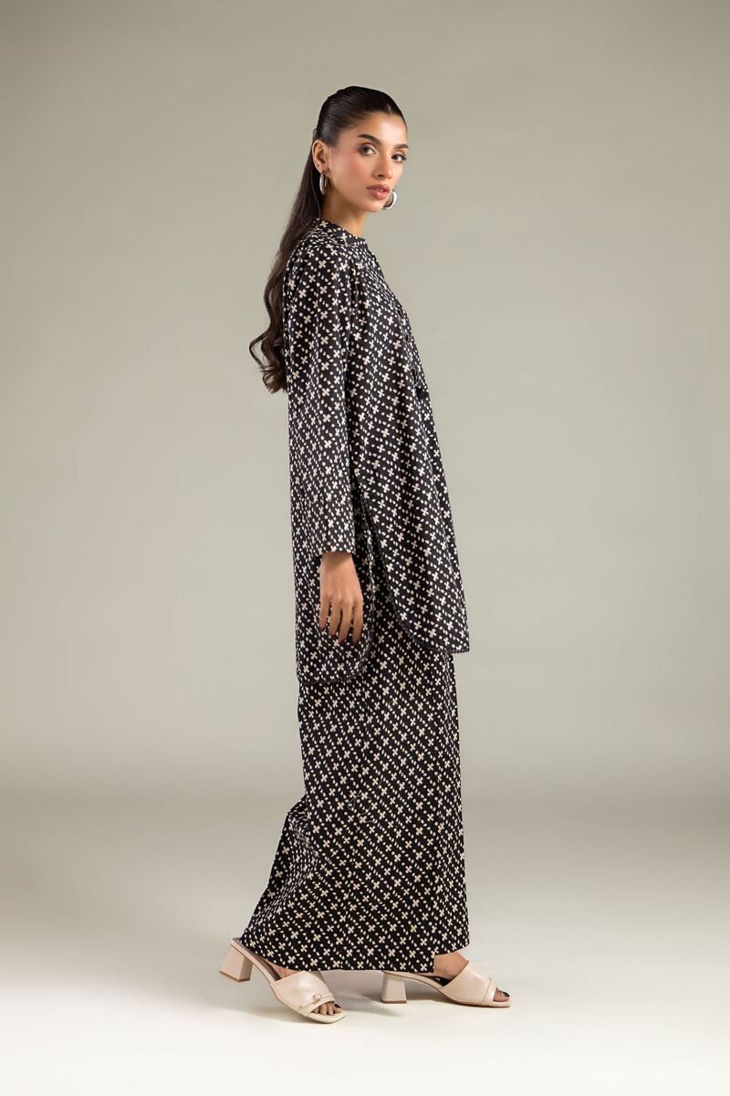 Geometric Relaxed Pants