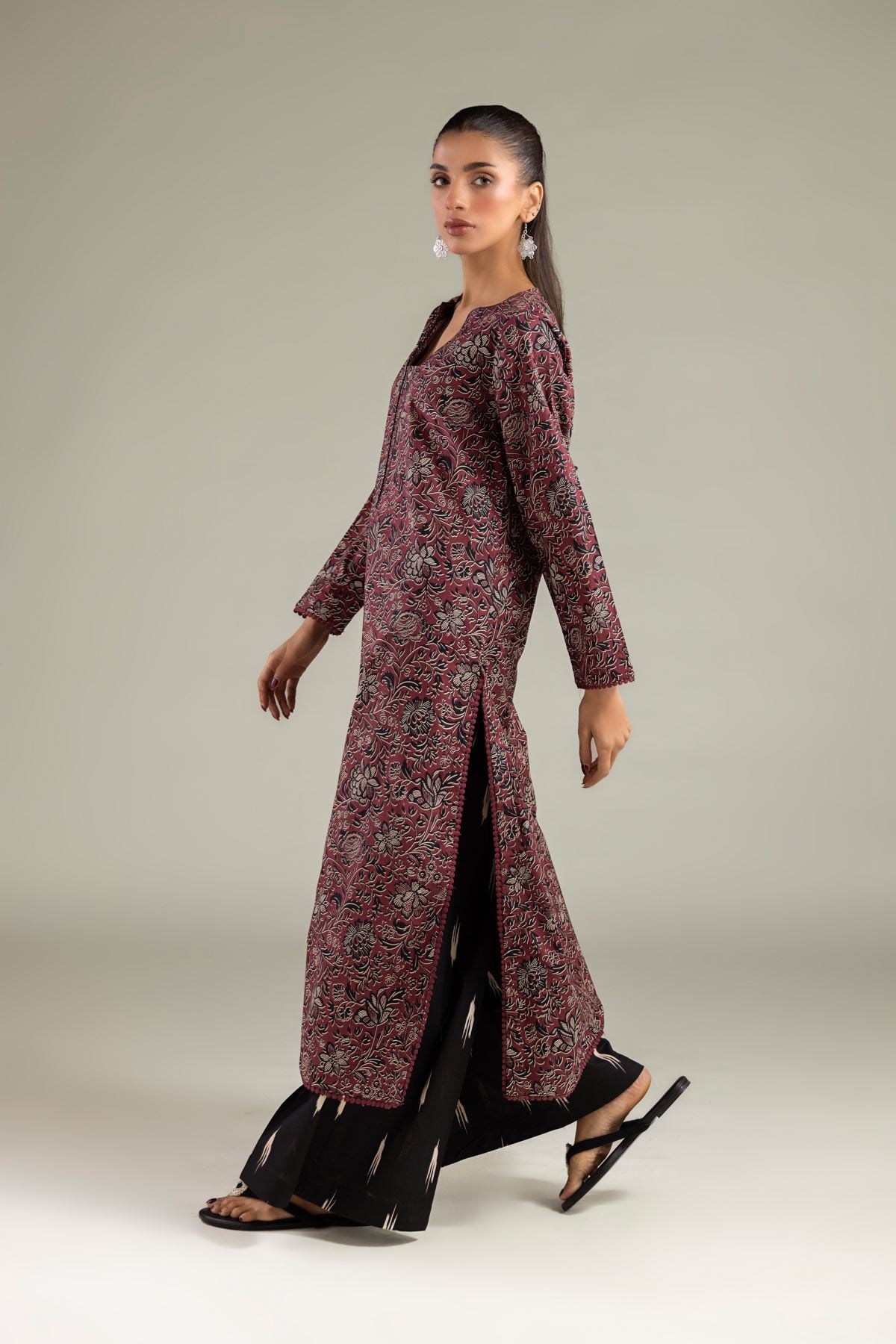 Relaxed Ikat Pants