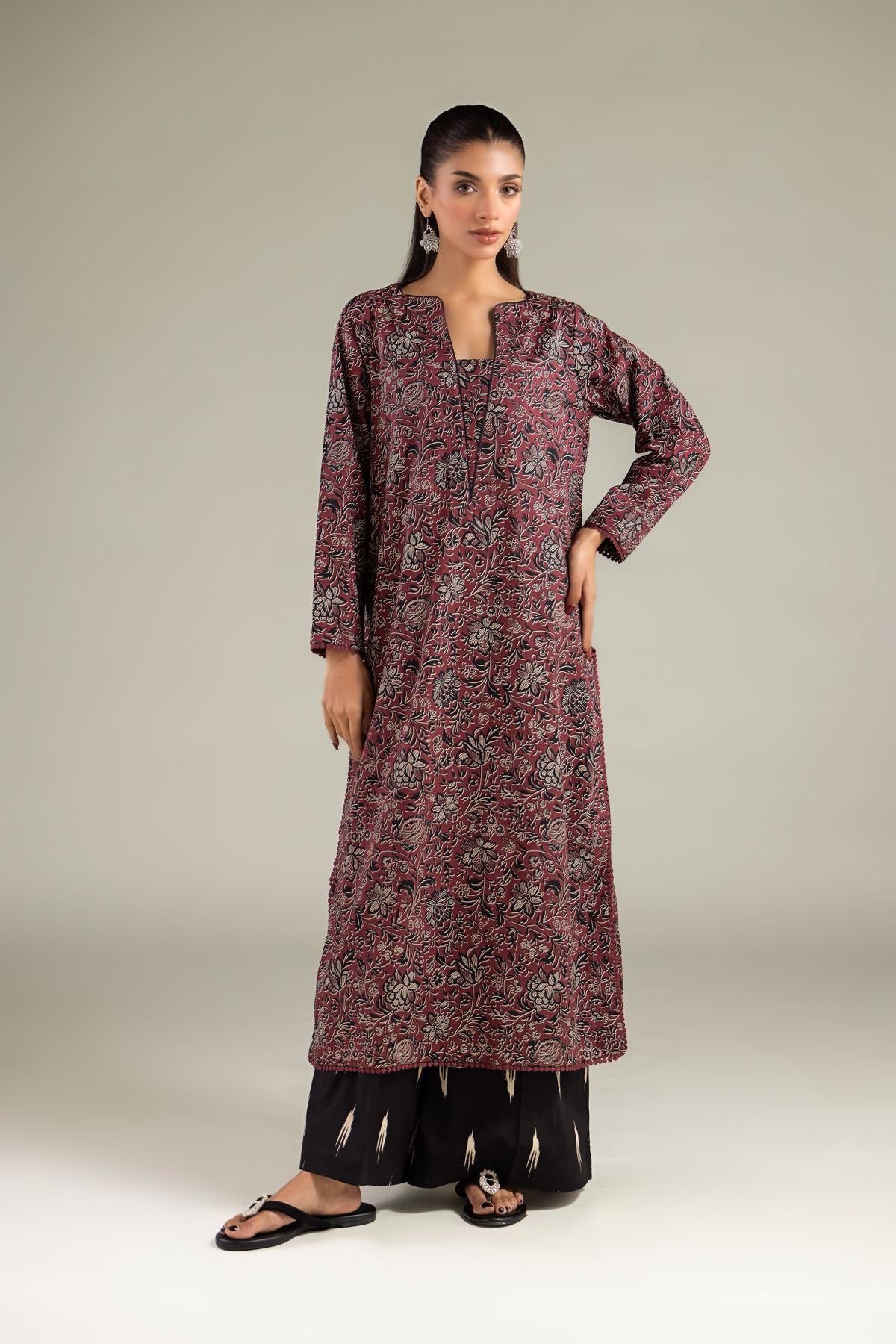 Relaxed Ikat Pants