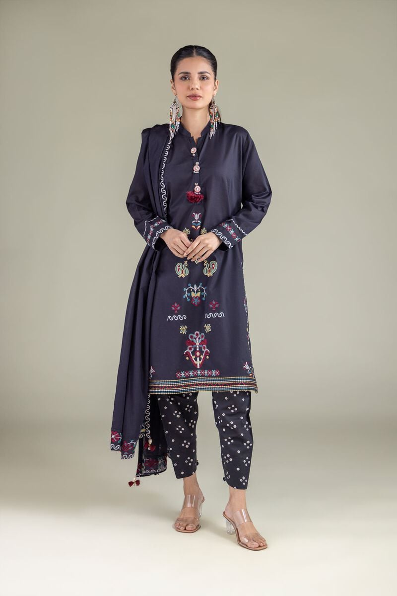 Geometric Draped Dupatta