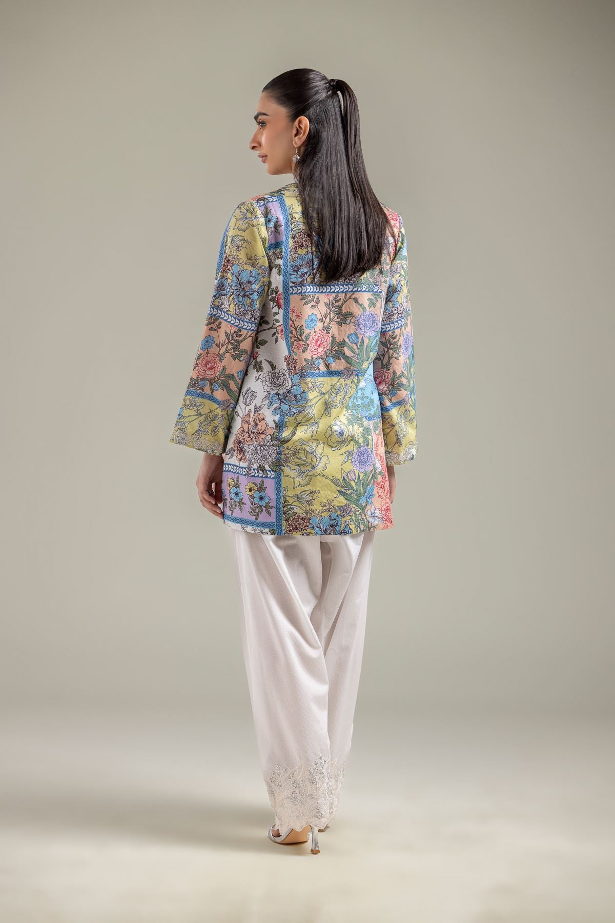 Button-Down Cotton Kurta