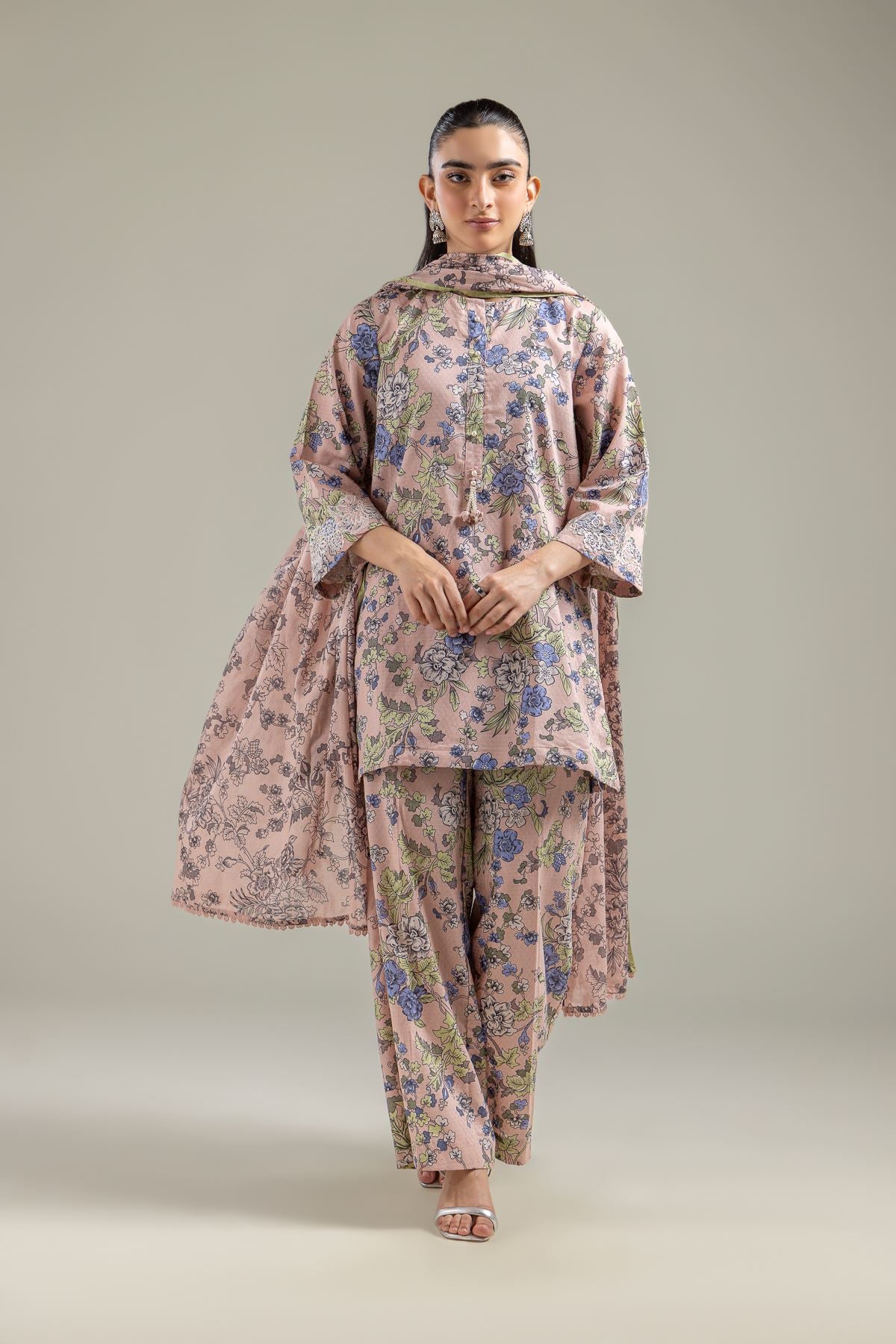 Summer Floral Pants