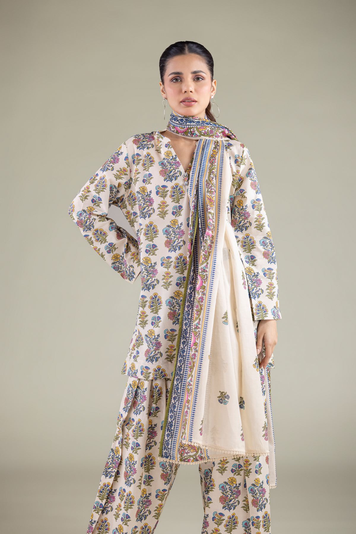 Mughal Motif Dupatta