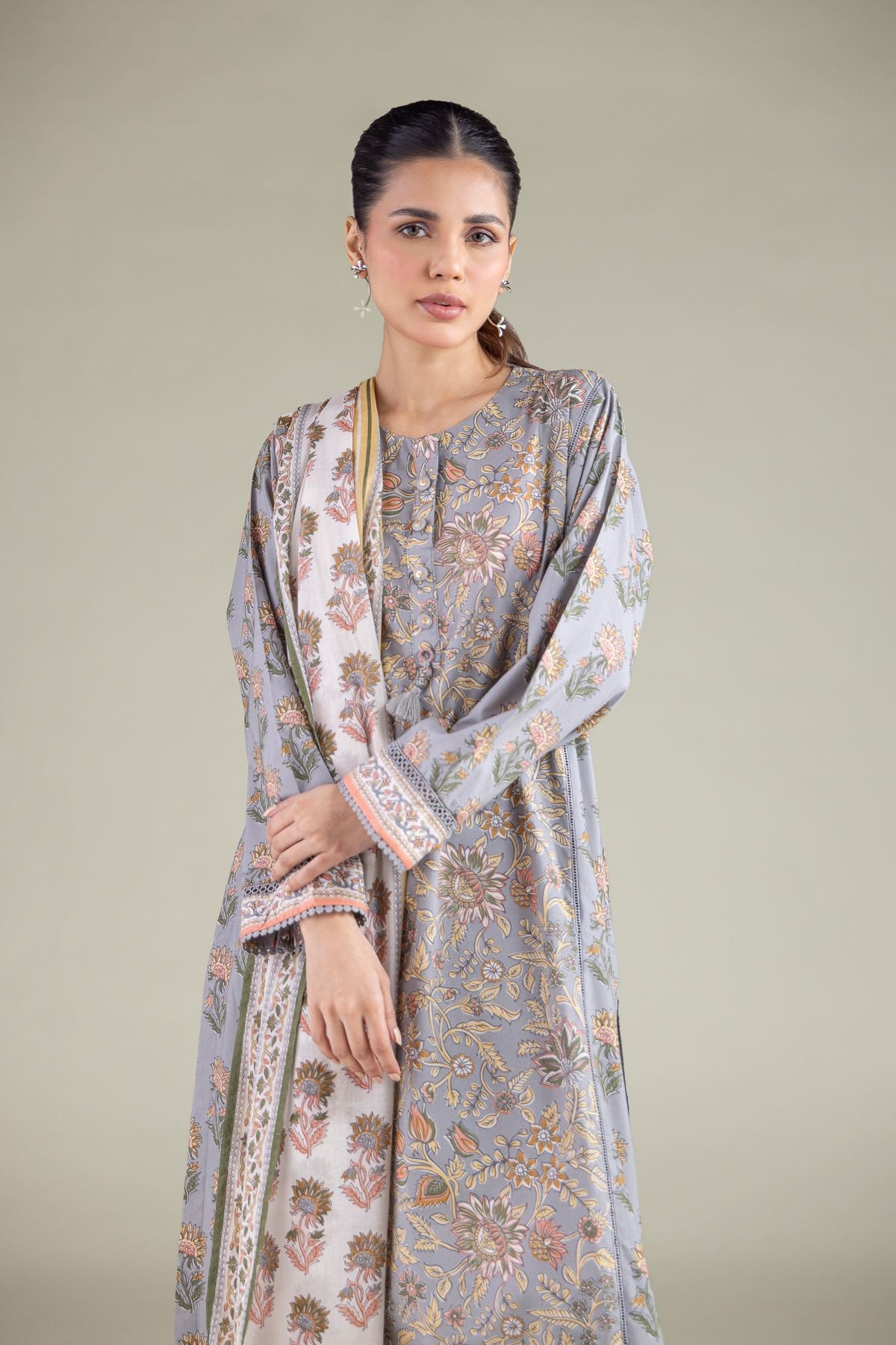 Summer Striped Dupatta