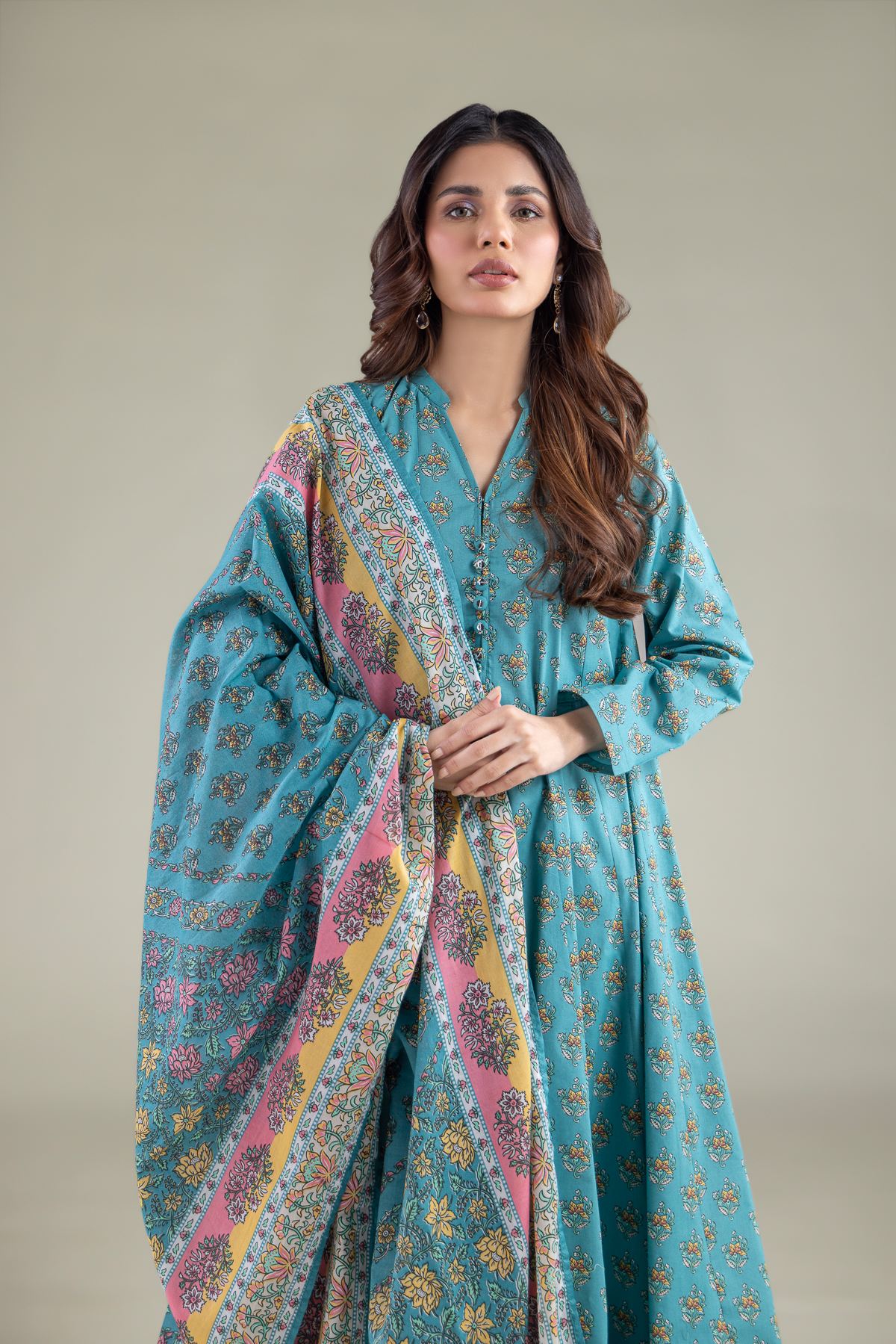 Floral Dupatta